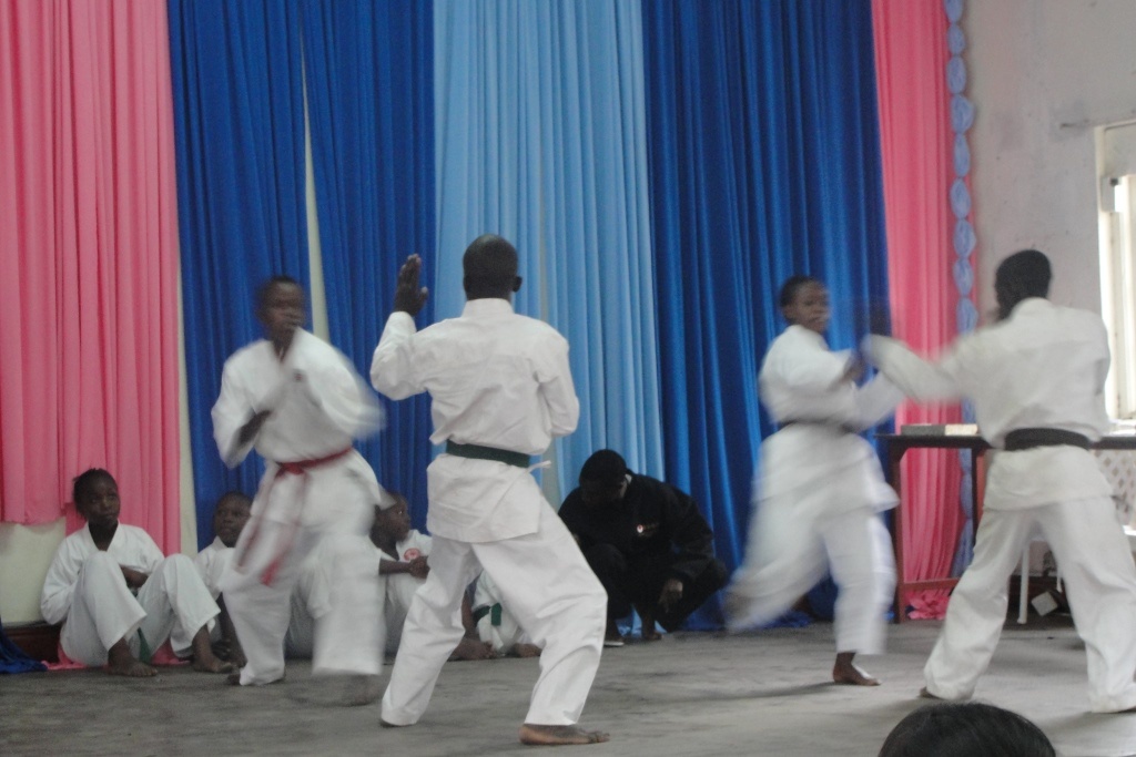 Karate demonstration