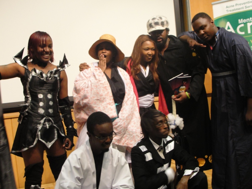 Some of the Competitors from the Cosplay Competition