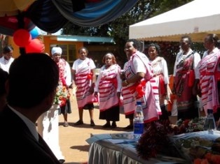 Dance and songs performed by Kangemi Women Group