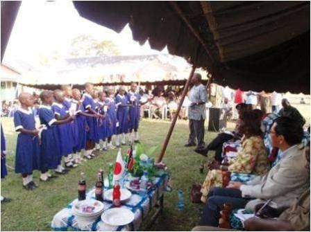 Entertainment by the pupils