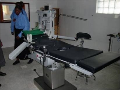 Equipment purchased by GGP fund for a new theatre