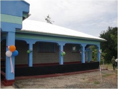 A newly constructed theatre