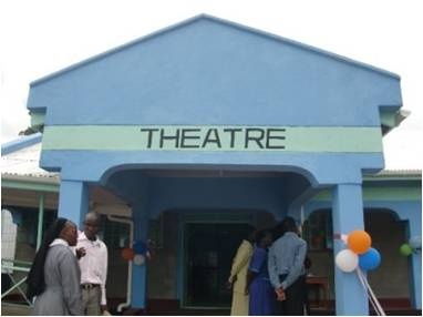 A newly constructed theatre