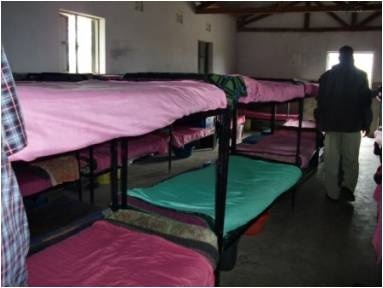 Beds and mattresses for girls’ dormitory provided through GGP