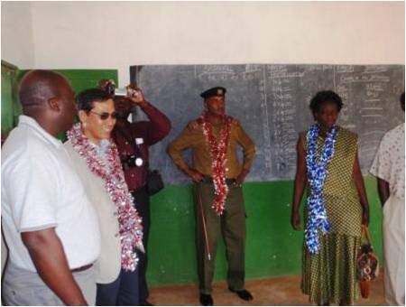 Viewing the constructed facilities