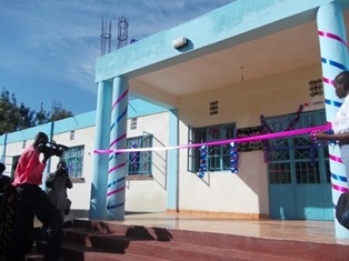 Newly constructed school building