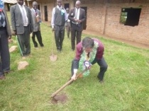 Ground Breaking by H.E. Mr. Terada