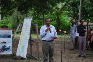 Speech delivered by Mr. Martin Kiogora, Fisheries Officer of Kwale County