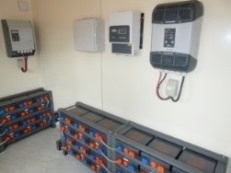 Total solar power system from Kyocera which has durability of beyond 20 years installed in the school compound of South Mount Nkama Academy