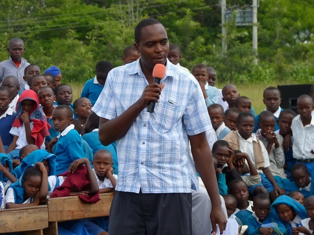 Mr Anthony Kariuki (Chairman) during his speech