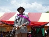 Governor Ongwae expressing his appreciation to the Government and people of Japan for the generous support.