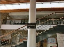 Inside of production unit