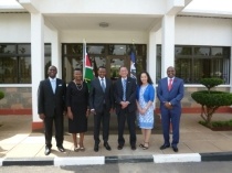 Ambassador Terada paid a courtesy call on the Machakos County Governor H.E. Dr. Alfred Mutua.