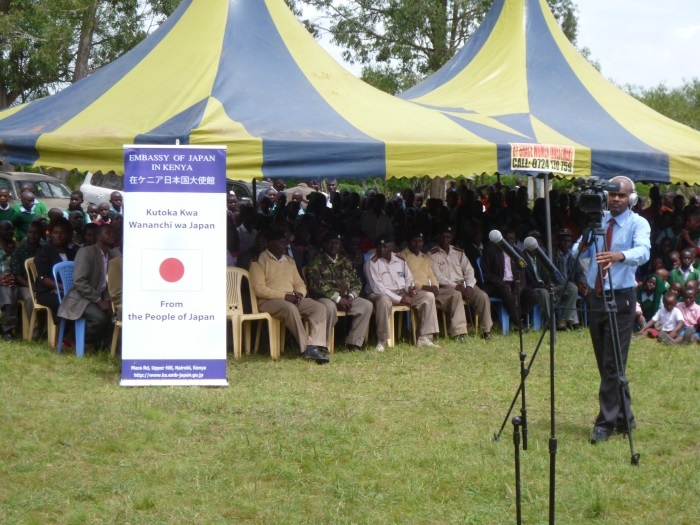 Attendants from the local Government at the ceremony.