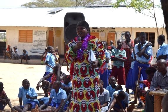 Speech by Hon. Ms. Amina Ewoi, Executive Officer for Ministry of Education and Cultural Service of Turkana County