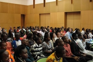 A cross section of the audience