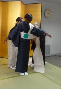The Kimono Demonstration in Progress