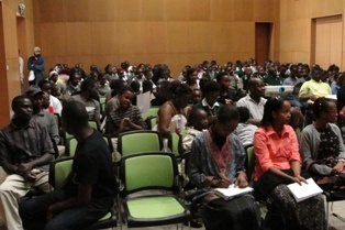 A Cross-section of the audience