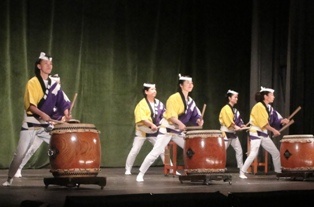 Performance by Taiko Company Himiko