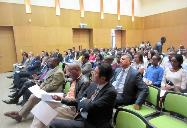 A cross-section of the audience during the Public Lecture
