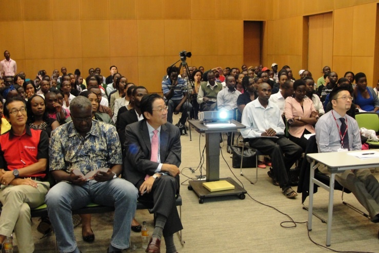 A cross section of the audience