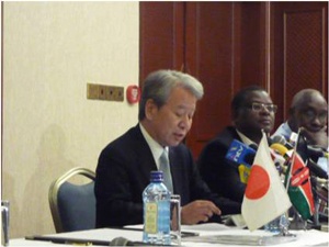 Remarks from JICA President Mr. Tanaka