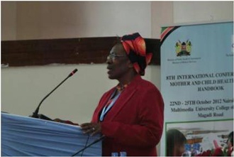 Prof. Were delivering the opening remarks