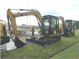 Excavator handed-over to MoSSP