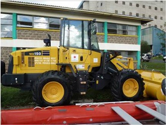 Wheel Loader handed-over to MoSSP