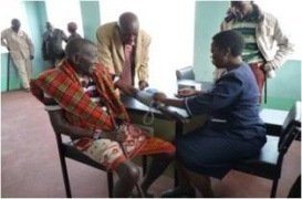 Blood pressure test