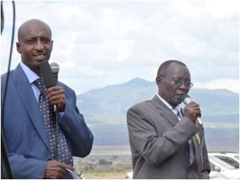 County Executive Committee Member of Public Service Management, Hon. George Meshuko.