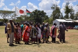 Traditional dance performed by the community