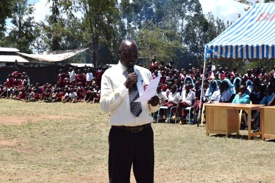 Speech by Mr. Peter Momanyi, Principal