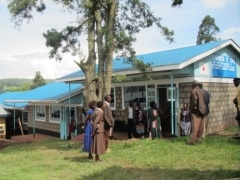 Newly constructed classrooms