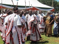 Members of Women group expressing their Joy