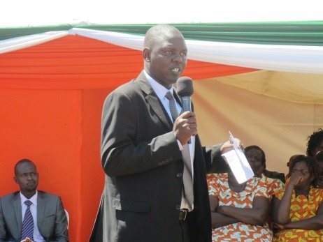 Mr. Samoei, CEO of JOYWO giving a speech