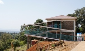 Exterior view of new dormitory