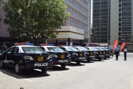 Part of the 15 vehicles purchased by the fund