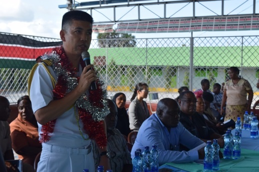 Speech by Mr. Tomimatsu, Representative from the Embassy of Japan