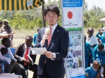 Mr. Sakai shaired his wishes for the success of the Mangoto students and community