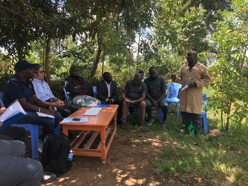 Discussion with Farmer Group