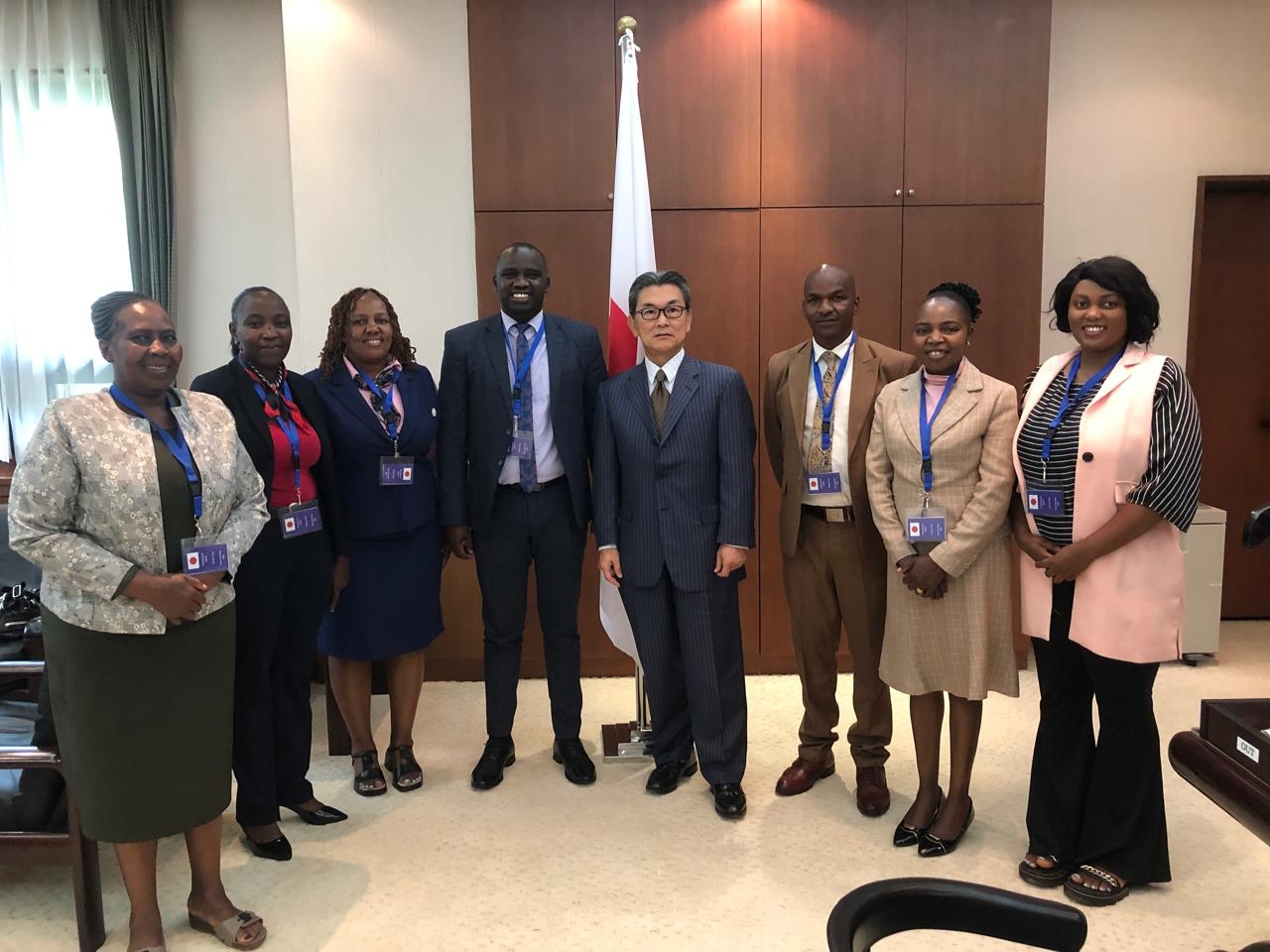 Ambassador Matsuura receives courtesy call by Members from Kiambu County Assembly (13th March 2025)