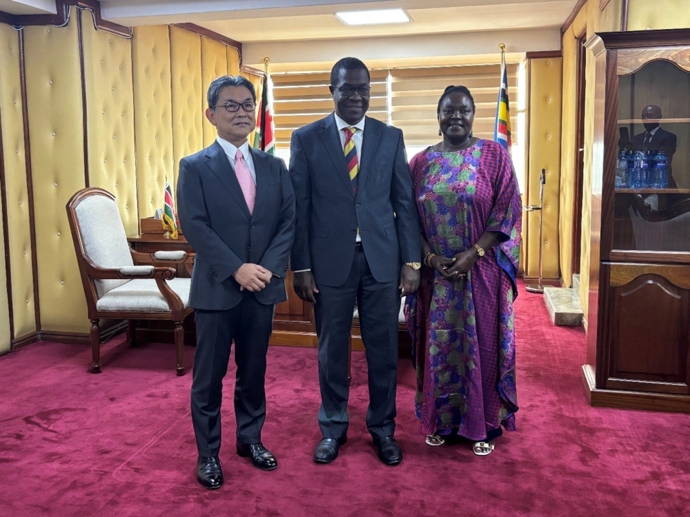 Ambassador Matsuura pays courtesy call on Hon. James Opiyo Wandayi, EGH, Cabinet Secretary, Ministry of Energy and Petroleum(15th May 2025)