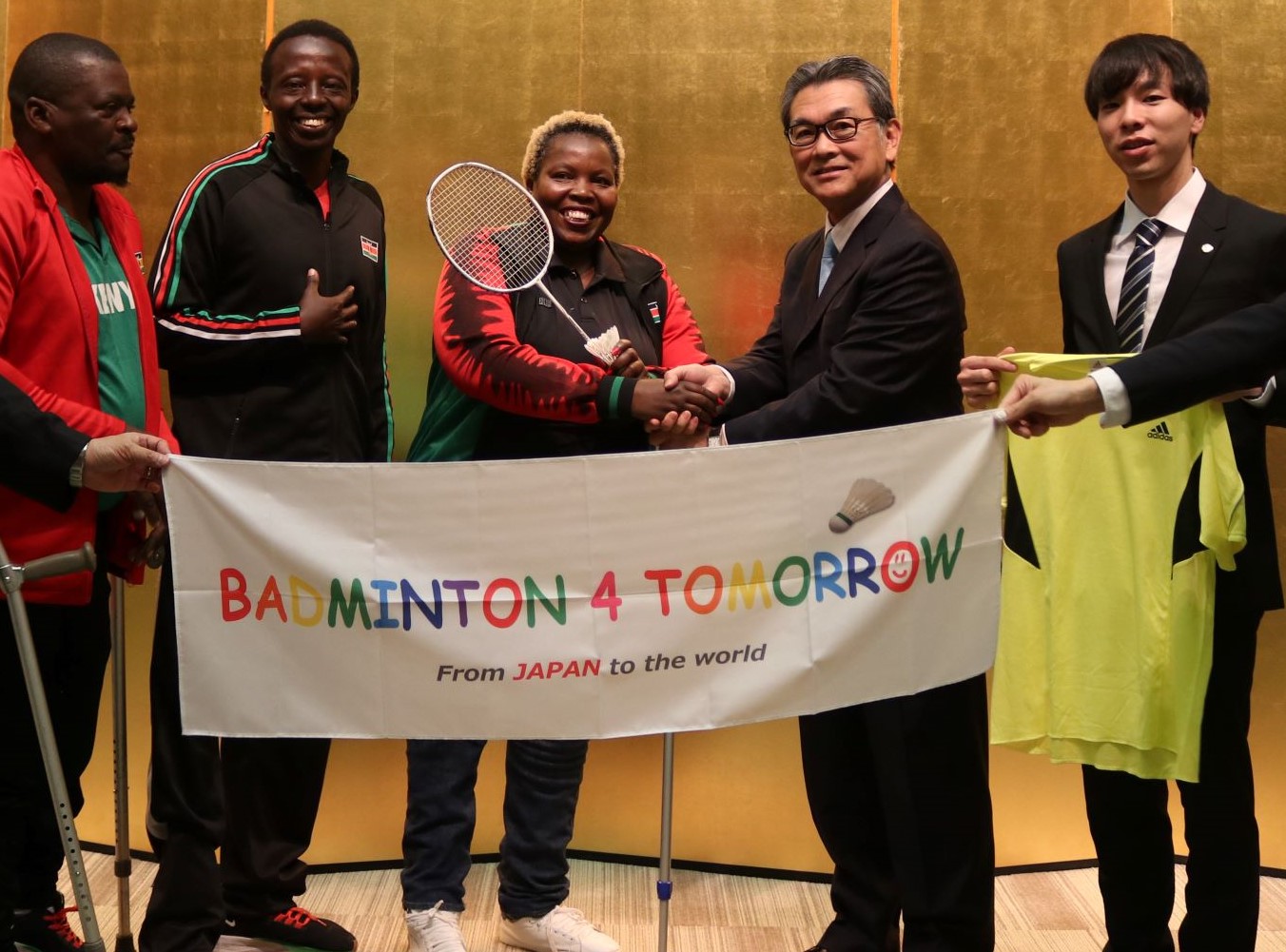  Badminton Equipment Donation Ceremony for Kenyan Badminton Players (8th August 2025)