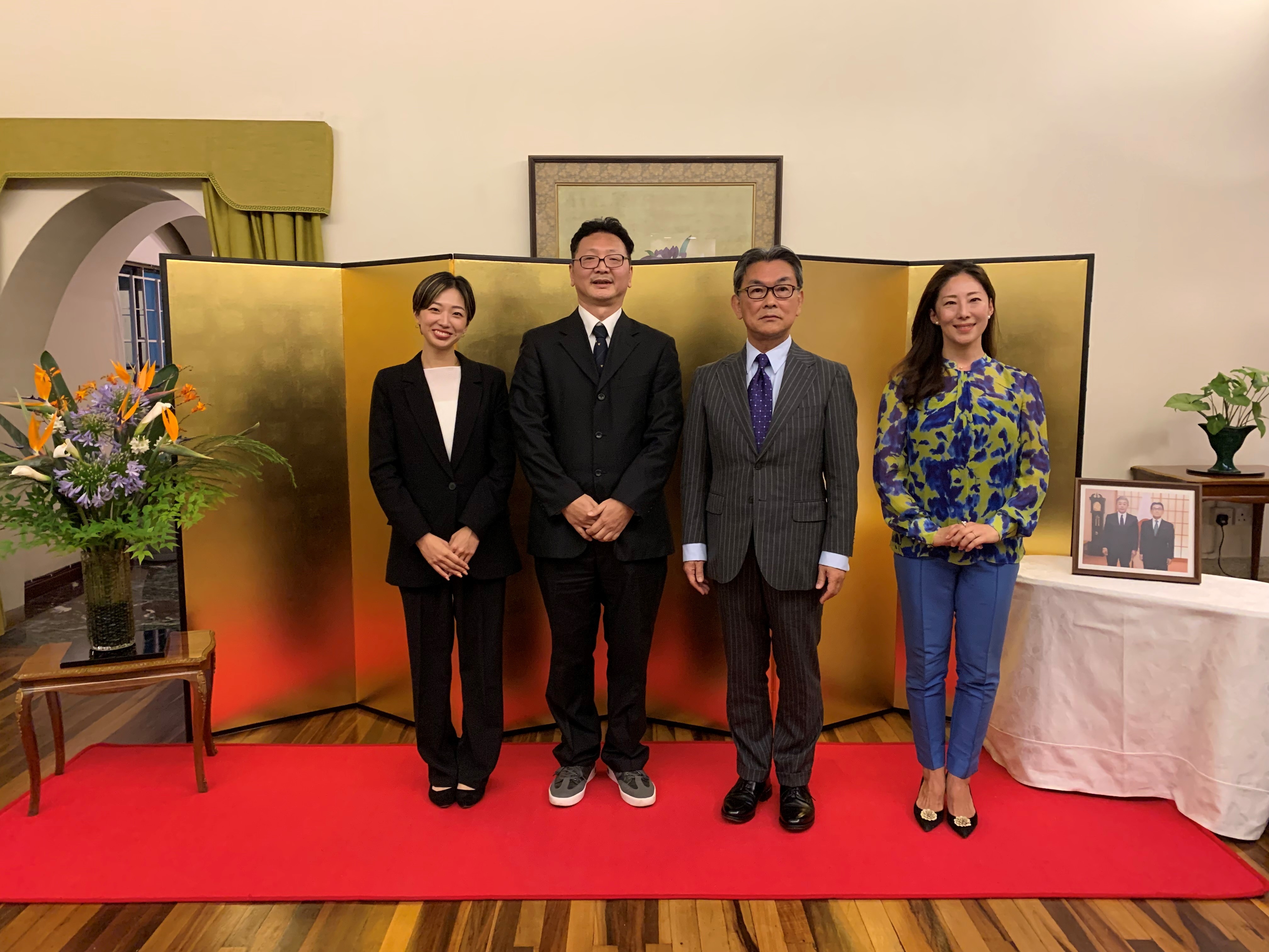  Presentation of the Minsiter of Foreign Affairs Commendation to Mr. Katsuji Nakamura, and Director, Ms. Namiho Satoh.  (17th December 2025)