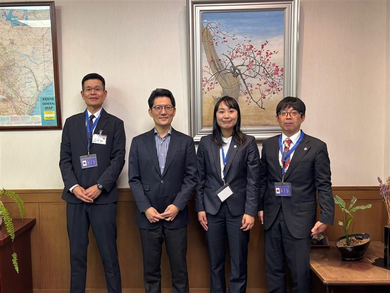  Courtesy Call by Japan Overseas Cooperation Volunteers on Chargé d'Affaires ad interim, Mr. Hori  (13th March 2026)