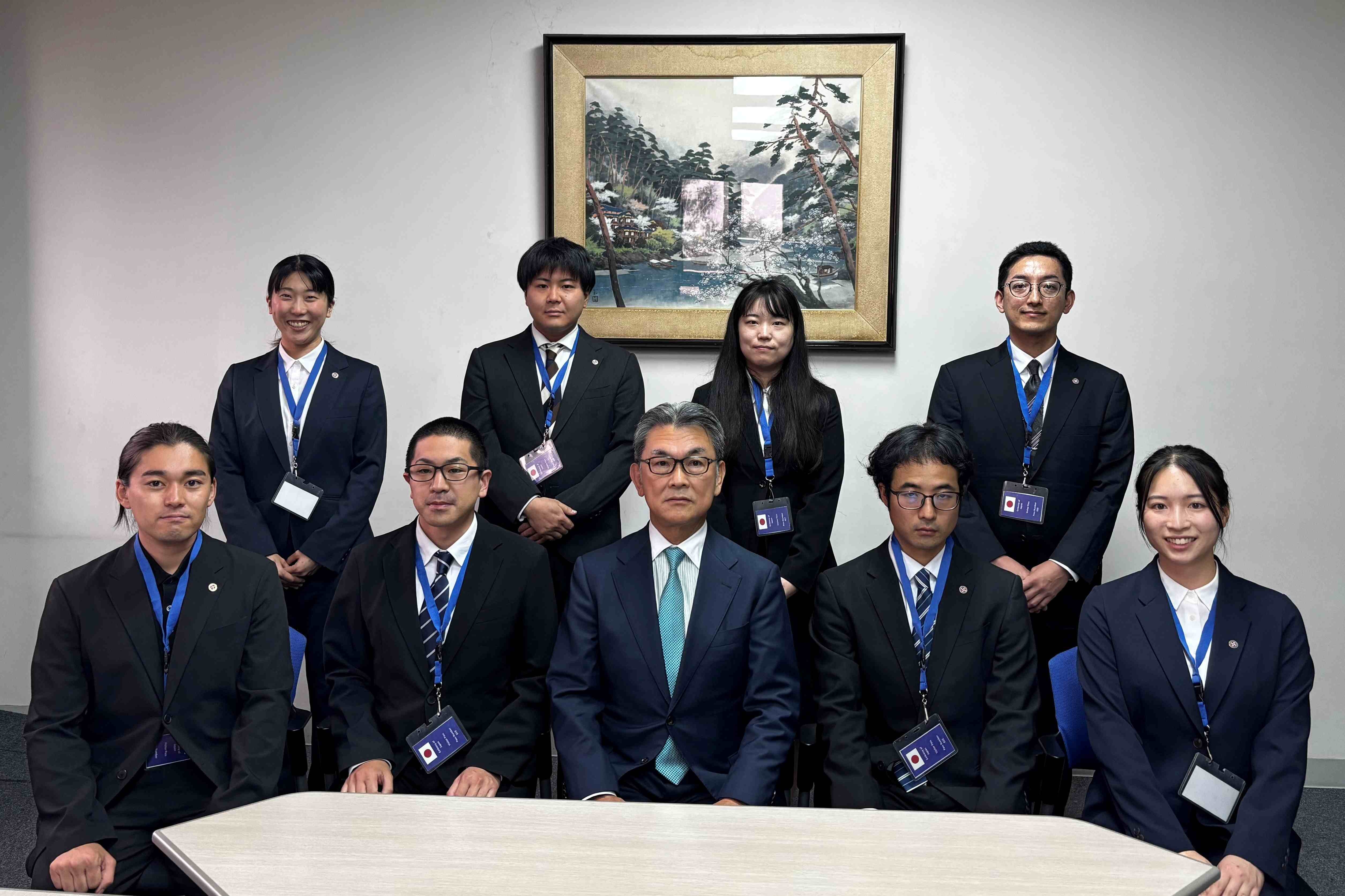  JICA海外協力隊 (離任隊員) による松浦大使への表敬 「令和8年08月17日掲載」